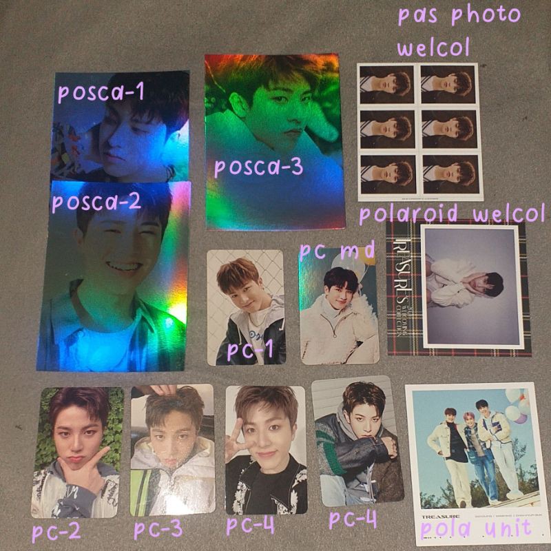 photocard polaroid junghwan