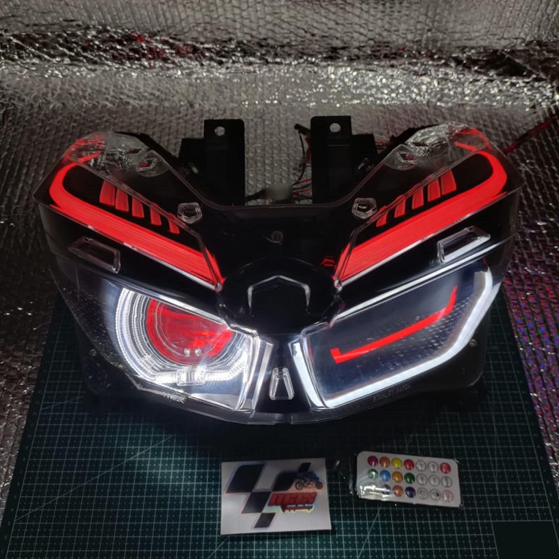 PROJIE BILED AES WST VARIO 150/125 New sepaket headlamp original