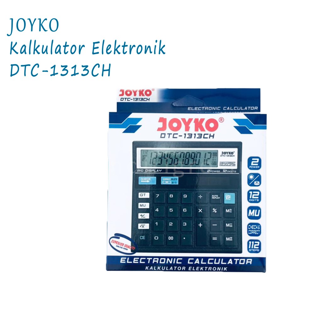 Kalkulator Elektronik * Joyko * Kalkulator * DTC-1313CH