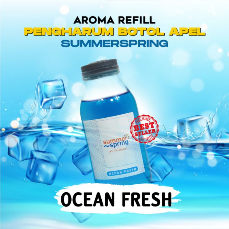 Refill Botol Apel Sweet &amp; Fresh Series Summerspring