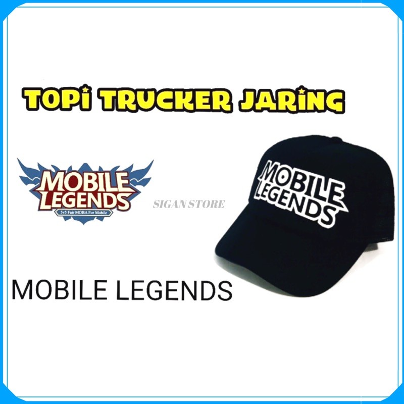 Topi Trucker MOBILE LEGENDS