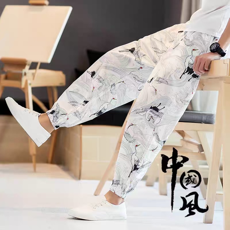 CELANA HAREM JOGGER IMPORT PRIA JEPANG HARAJUKU BIG SIZE M-5XL JY20