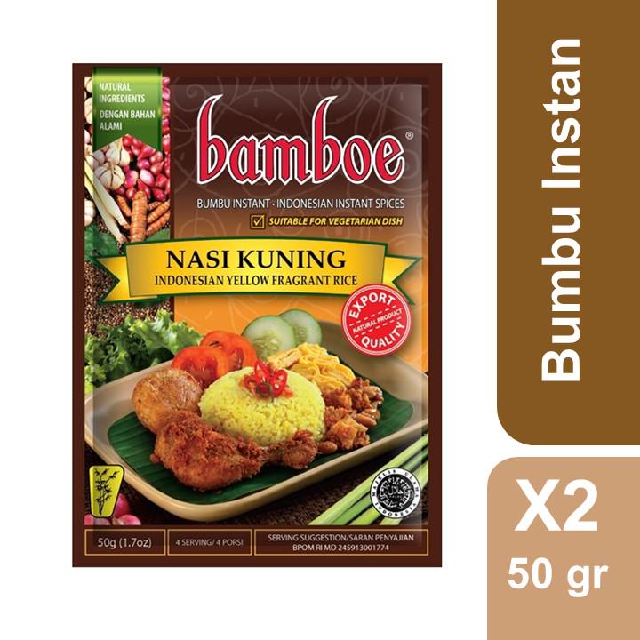 

Bamboe Bumbu Nasi Kuning 50 gr x 2 Pcs