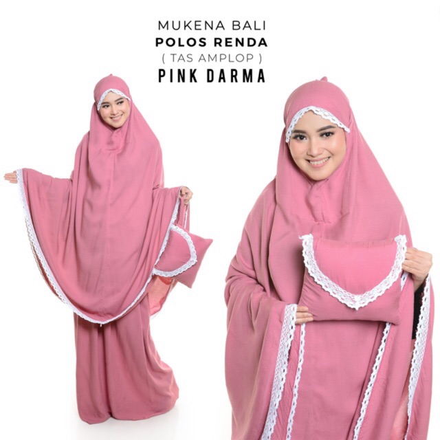  Mukena Polos  Renda Shopee Indonesia