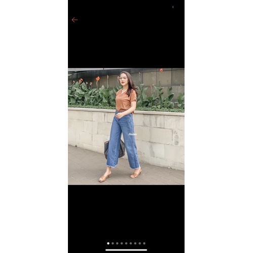 celana jeans jiniso.id, high waist
