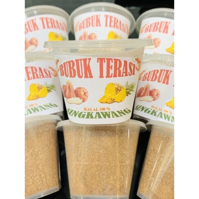 

Bubuk Terasi Homemade Asli Singkawang - Tepung Terasi Untuk Buah Segar