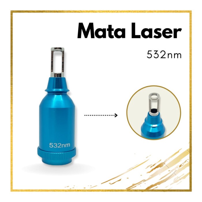 Mata laser kepala laser tips suku cadang mesin Ndyag