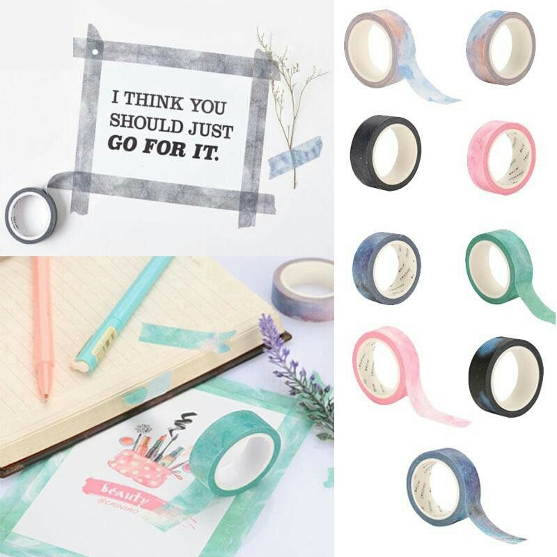 

TWILIGHT MASKING TAPE - WASHI TAPE - SCRAPBOOKING DECORATIVE TAPE - STIKER SCRAPBOOK