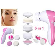 Beauty Care Massager 5 in 1 Alat Facial perawatan kulit wajah Facial Pembersih Kulit Wajah 5 in 1