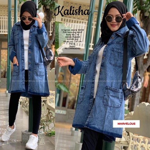 Jaket Hoodie Jeans Topi Wanita