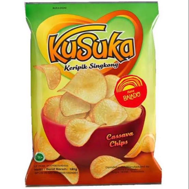 kusuka keripik singkong 60 gr