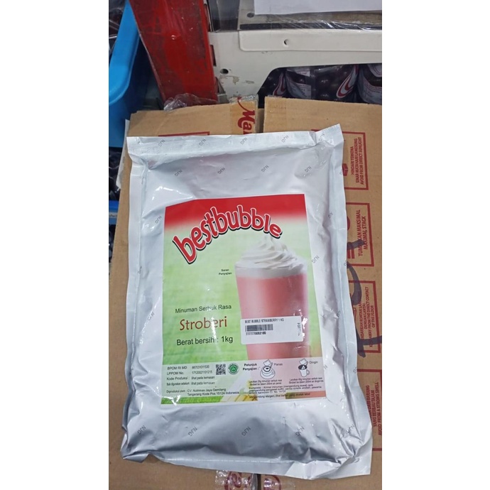 

------] BEST BUBBLE STROBERI 1KG