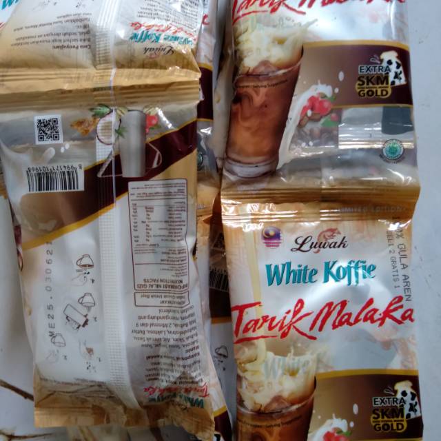 

KOPI LUWAK WHITE KOFFIE TARIK MALAKA 100% GULA AREN EXTRA SKM GOLD