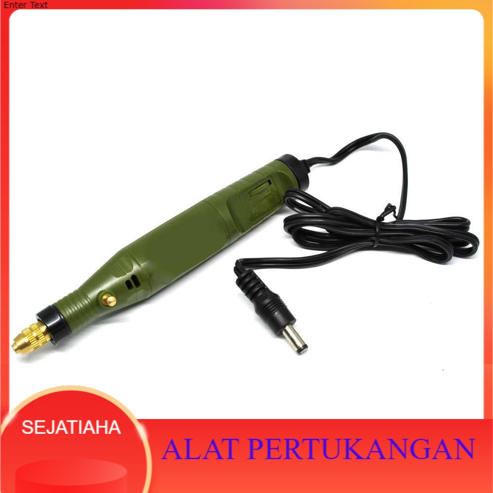 DCTools Mini Grinder Bor Listrik Electric Grindstone 18000RPM S024-18V  Power 100-240V AC 50/60hz