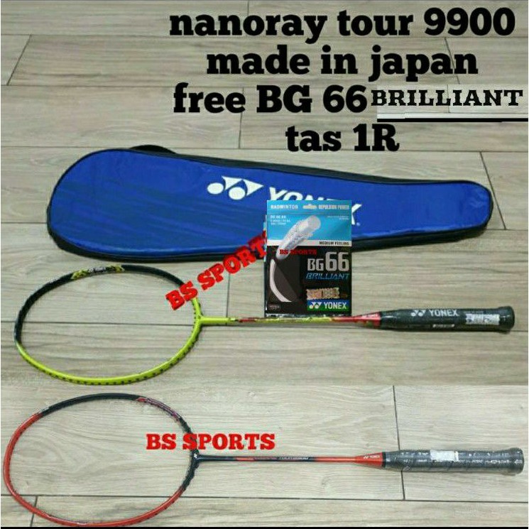 RAKET BADMINTON RAKET YONEX NANORAY TOUR 9900 100% ORIGINAL PRODUCT
