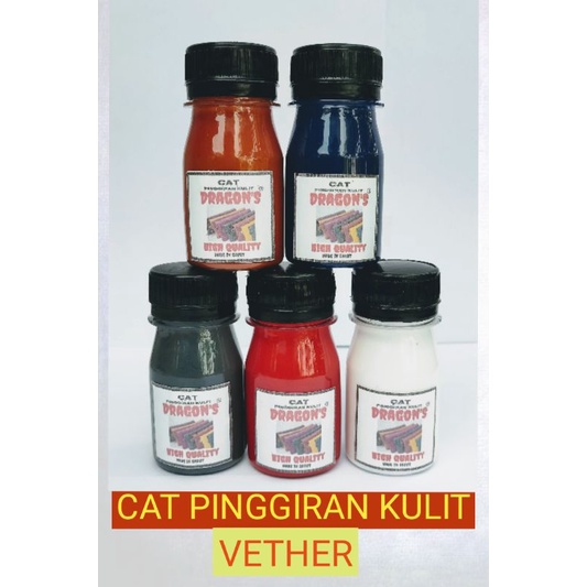 CAT PINGGIRAN KULIT TAS DOMPET SABUK DLL