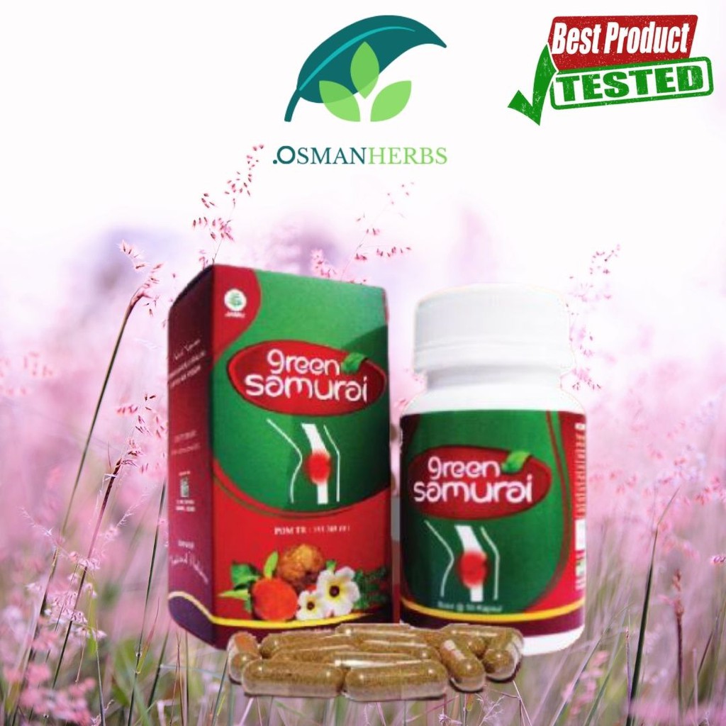 

KAPSUL HERBAL GREEN SAMURAI | Herbal Anti Pegal linu