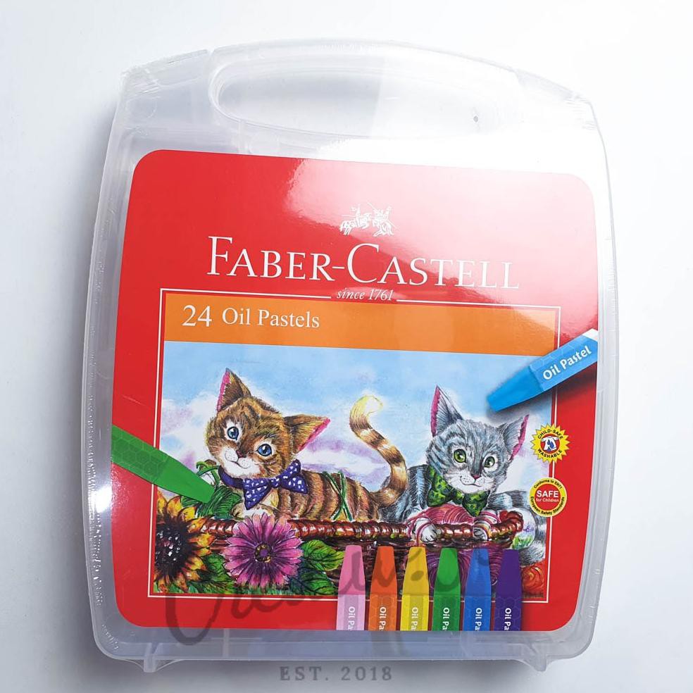 

Faber Castell Oil Pastel Set 24 Warna Transparan Crayon (ART. X5807)