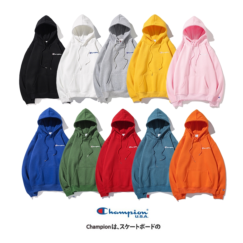 bahan hoodie champion