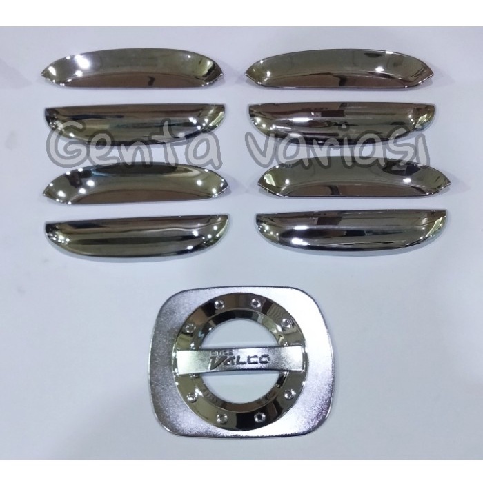 Paket Door Handle Tank Cover Etios Valco Chrome