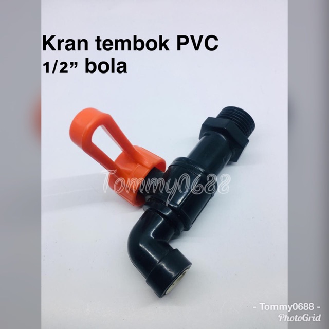 KRAN TEMBOK 1/2" HIOSHI KRAN DINDING ABS KRAN KAMAR MANDI KERAN AIR