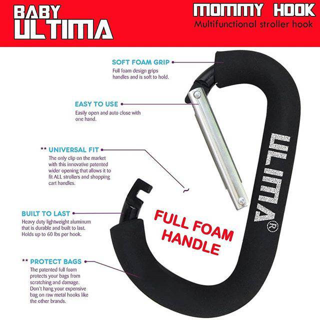 Ultima Mommy Stroller Hook / Gantungan Stroller