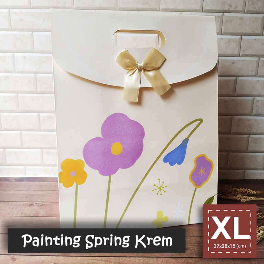 

Paper Bag Motif Ukuran XL / Tas Kertas Kado - PAINTING