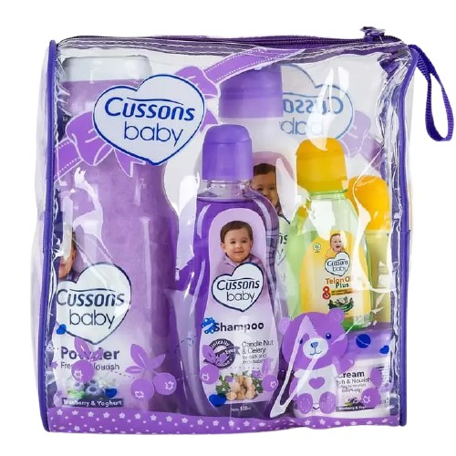 Cussons Baby Large Pack Bag / Kado Bayi Cusson / Hampers Baby / Travel Bag Baby-PURPLE