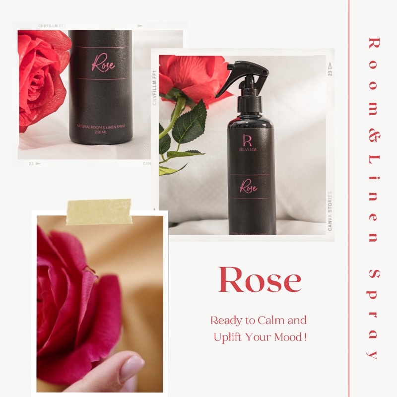 Jual RELAX RAY NATURAL LINEN SPRAY & ROOM SPRAY / PENGHARUM RUANGAN DAN