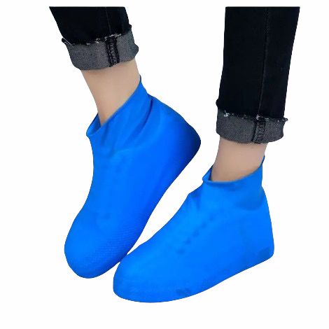 ASIN829 -Silicone Anti Air Sarung Pelindung Waterproof Silikon Shoes boots sendal kaki J217