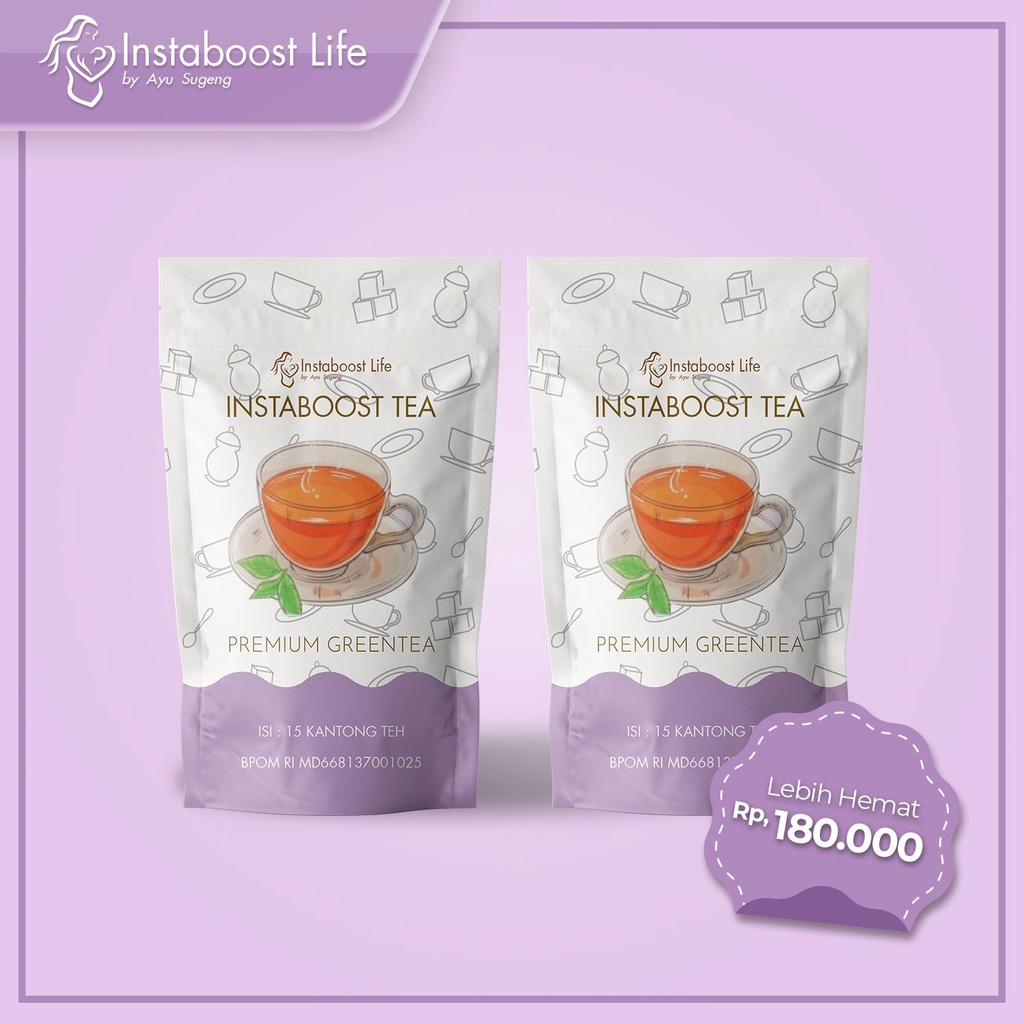 AGEN RESMI SURABAYA INSTABOOSTLIFE BY AYU SUGENG BUILDING INSTABOOST TEA DETOX 30 DAYS