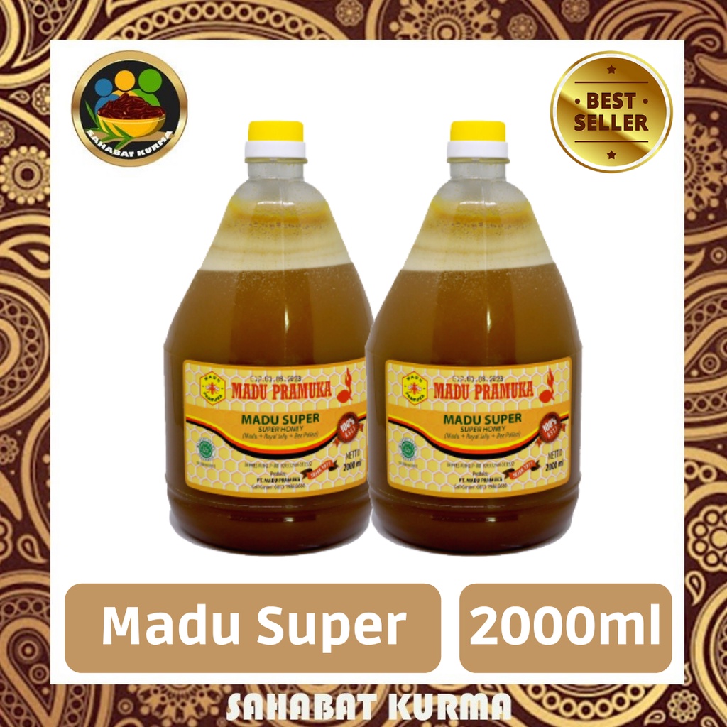 

MADU PRAMUKA SUPER 2000ML / ASLI BANYAK MANFAAT