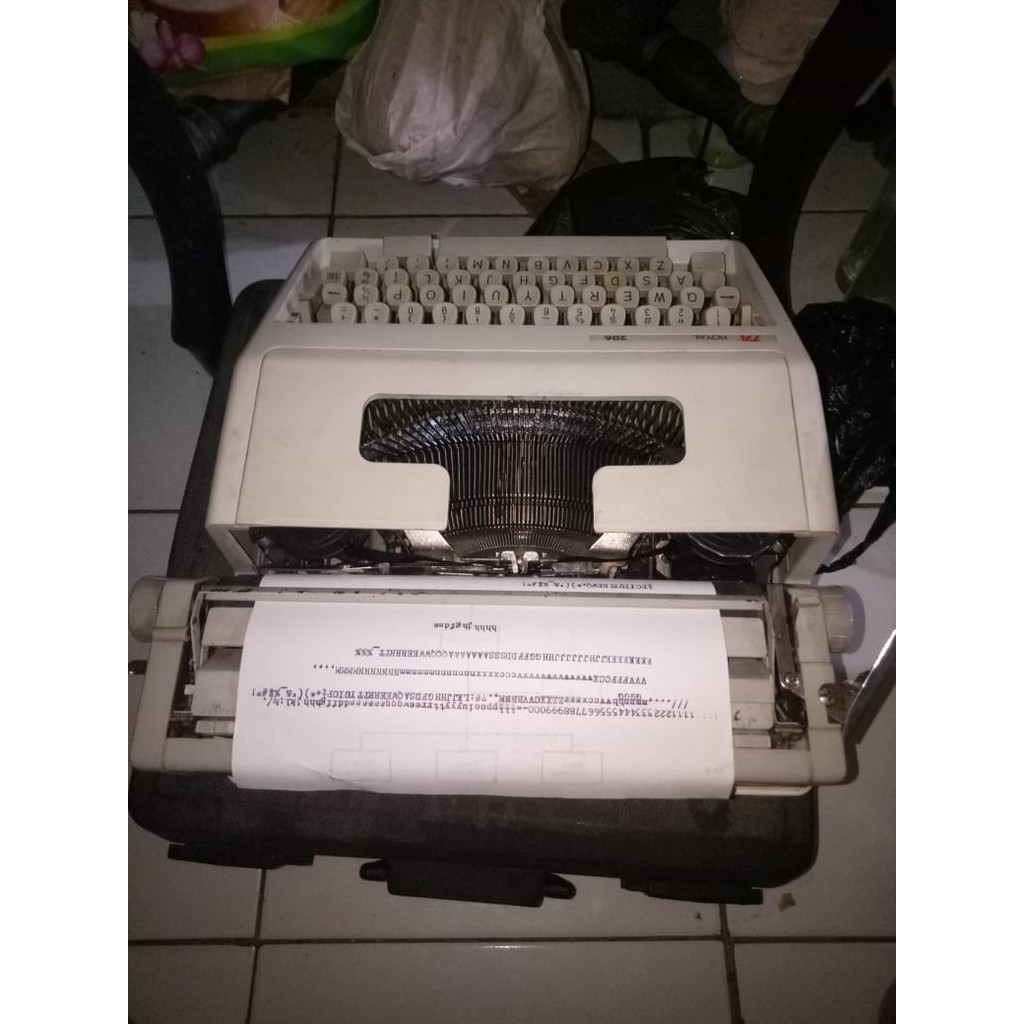 mesin ketk manual royal 206 normal dan siap pakai