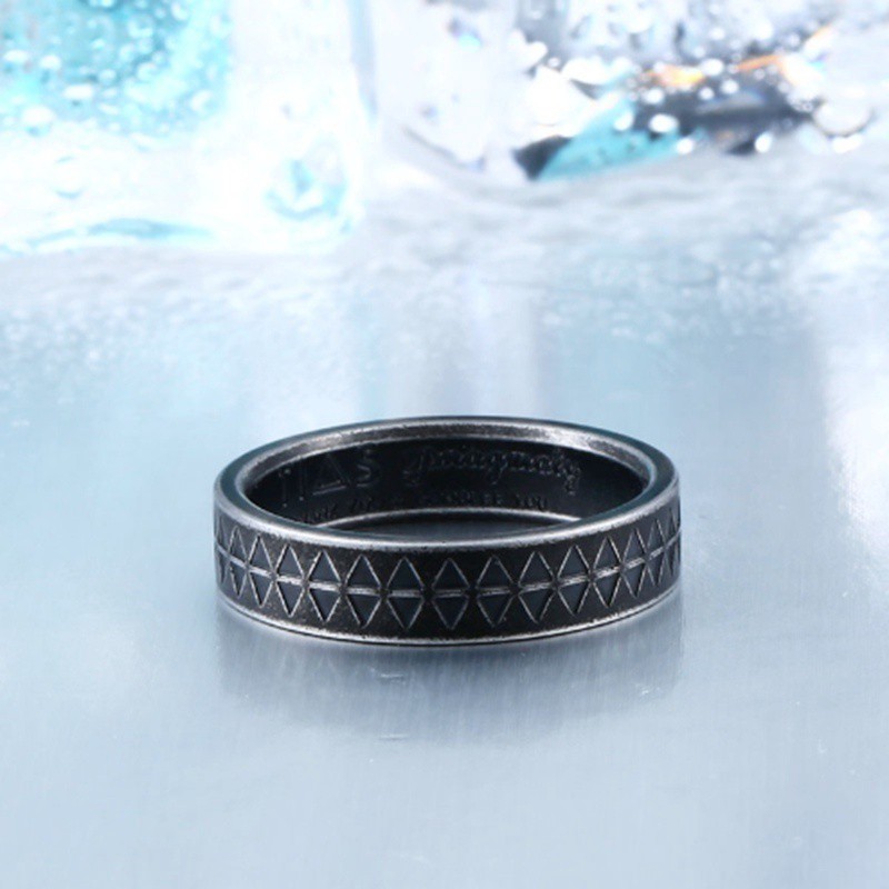 Perhiasan Cincin Punk Gothic Pria Gaya Viking Vintage untuk Biker