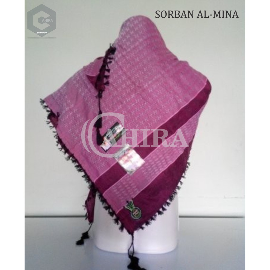 PROMO SORBAN ALMINA SORBAN HAJI BERKUALITAS ORIGINAL