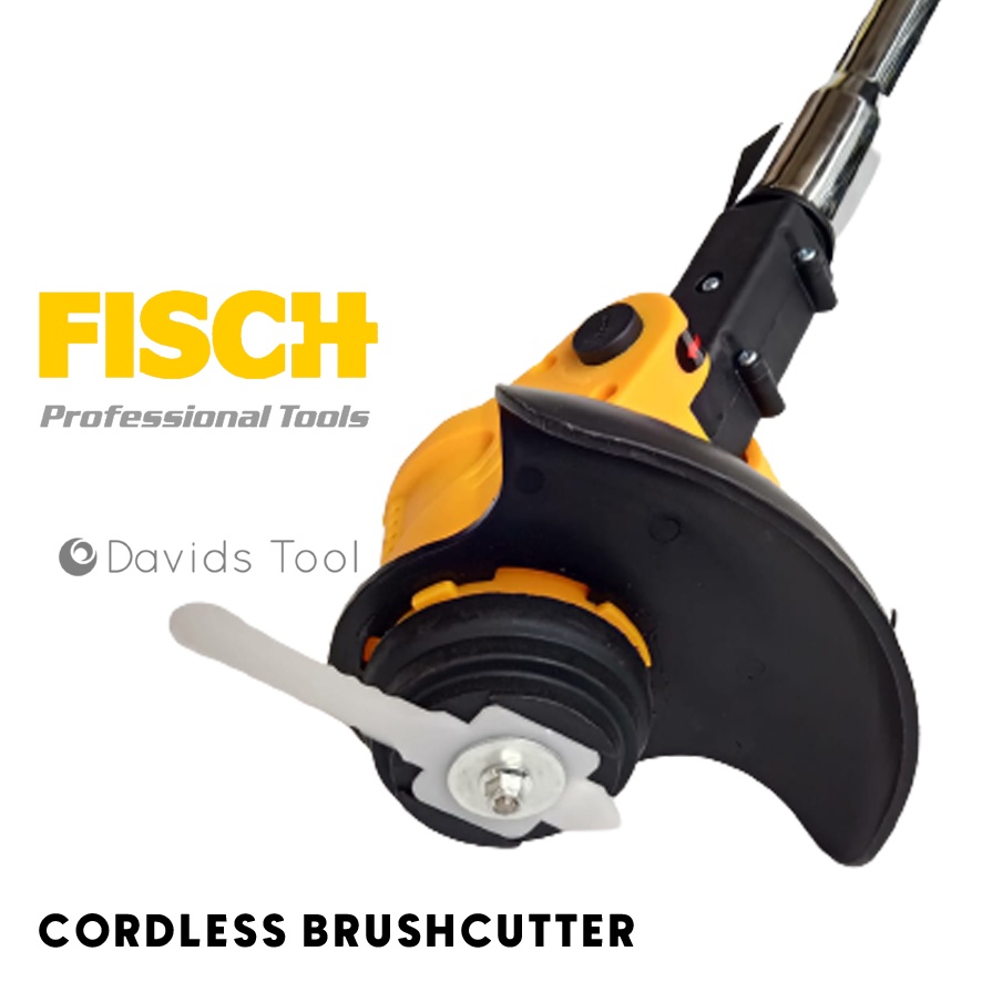 Mesin Potong Rumput Baterai Brushcutter Elektrik Cordless Fisch FBC12