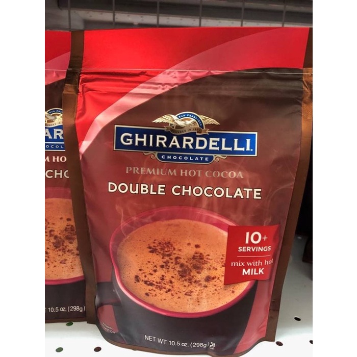 

Ghirardelli Double Chocolate / Choco Powder/ Premium Drink 298G 022