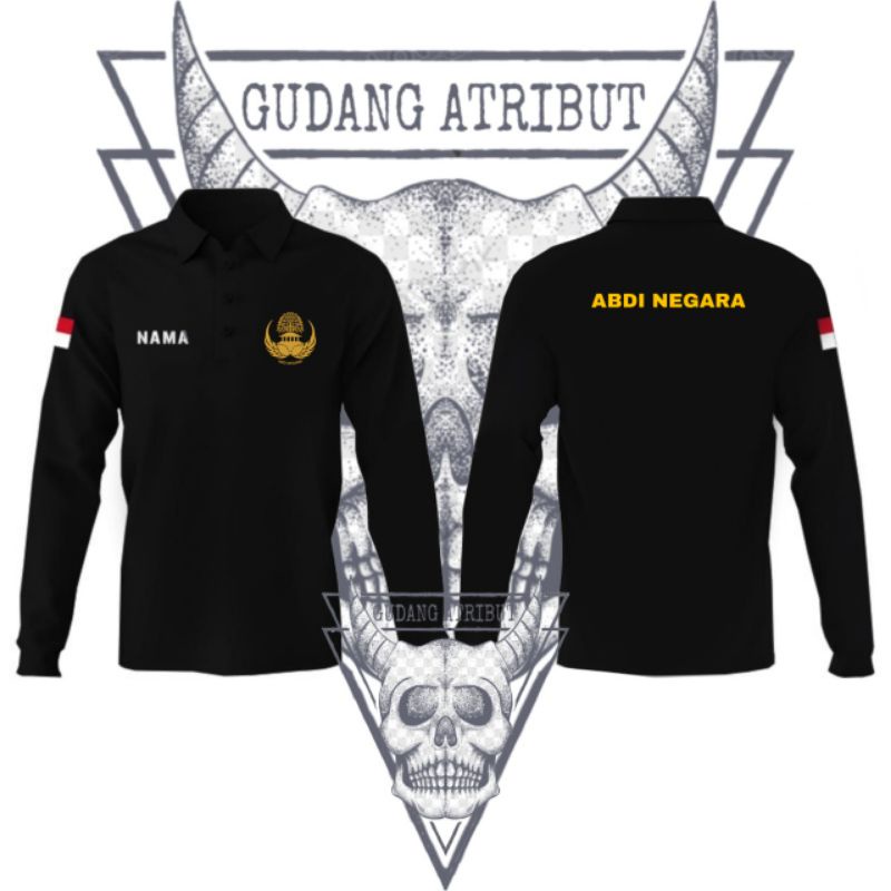 KAOS.POLOSHIRT.LENGAN.PANJANG.ABDI.NEGARA.