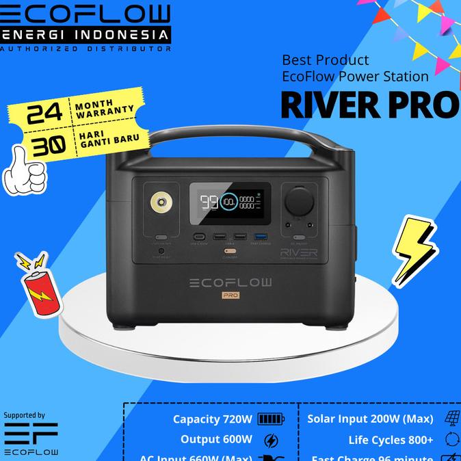 ECOFLOW RIVER PRO Portable Power Station