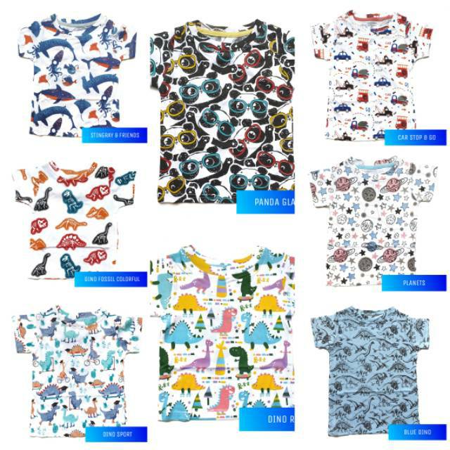 LOOPIE KIDS Kaos Anak Laki Print Tee