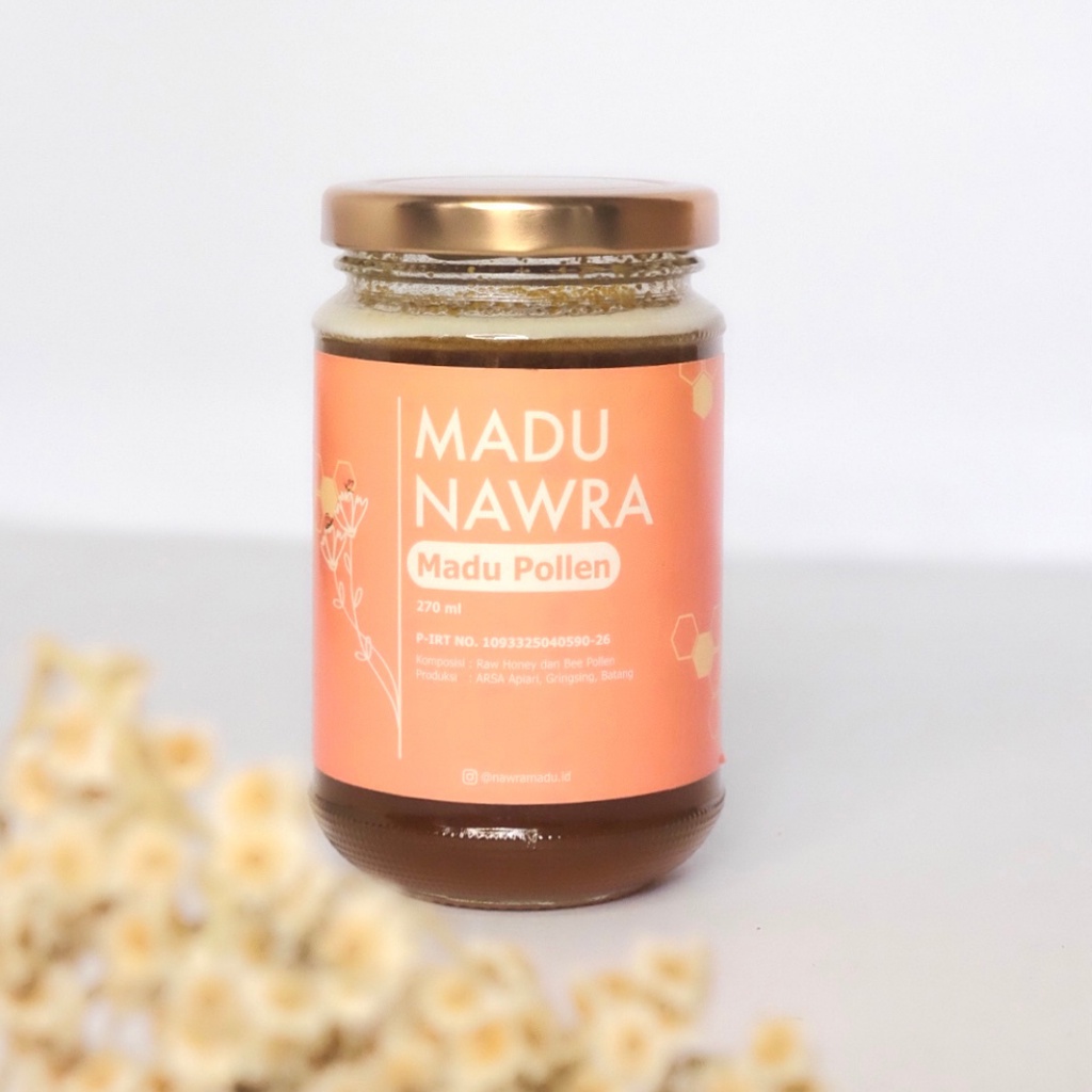 

Madu Nawra - Madu Pollen 270 ml Asli dan Murni