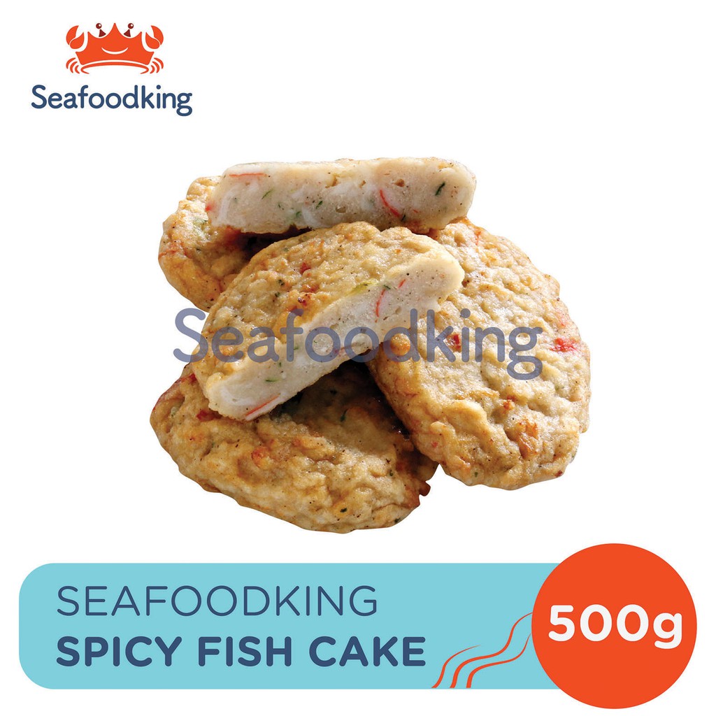 

Spicy Fish Cake Seafoodking (Bakso Ikan Goreng Berbumbu) 500gr