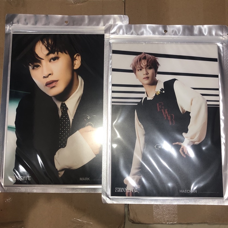 MD NCT 127 - FAVORITE - A4 PHOTO MARK & HAECHAN