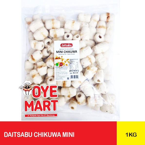 DAITSABU CHIKUWA MINI 1KG IKAN OLAHAN