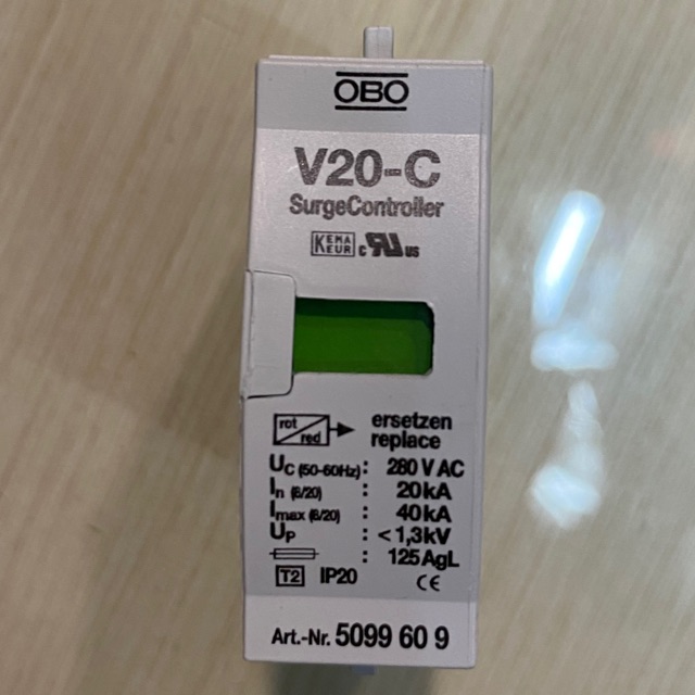 Modul Surge Arrester Pelindung Tegangan Lebih 280VAC untuk Panel Listrik