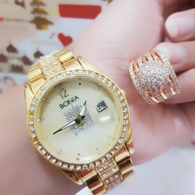 Set Jam Cincin Xuping Murah Cantik