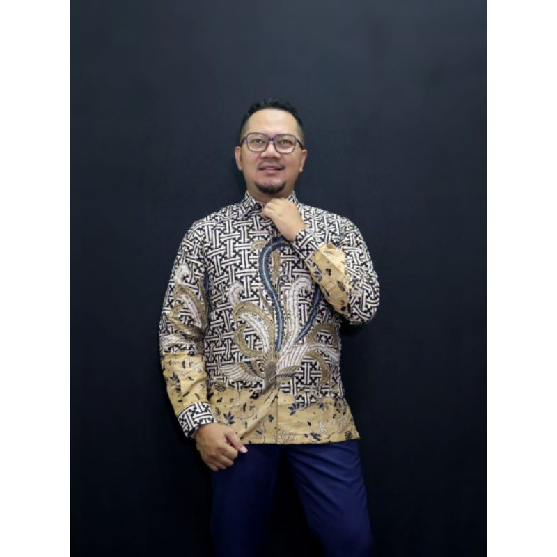 kemeja batik pria katun primis halus