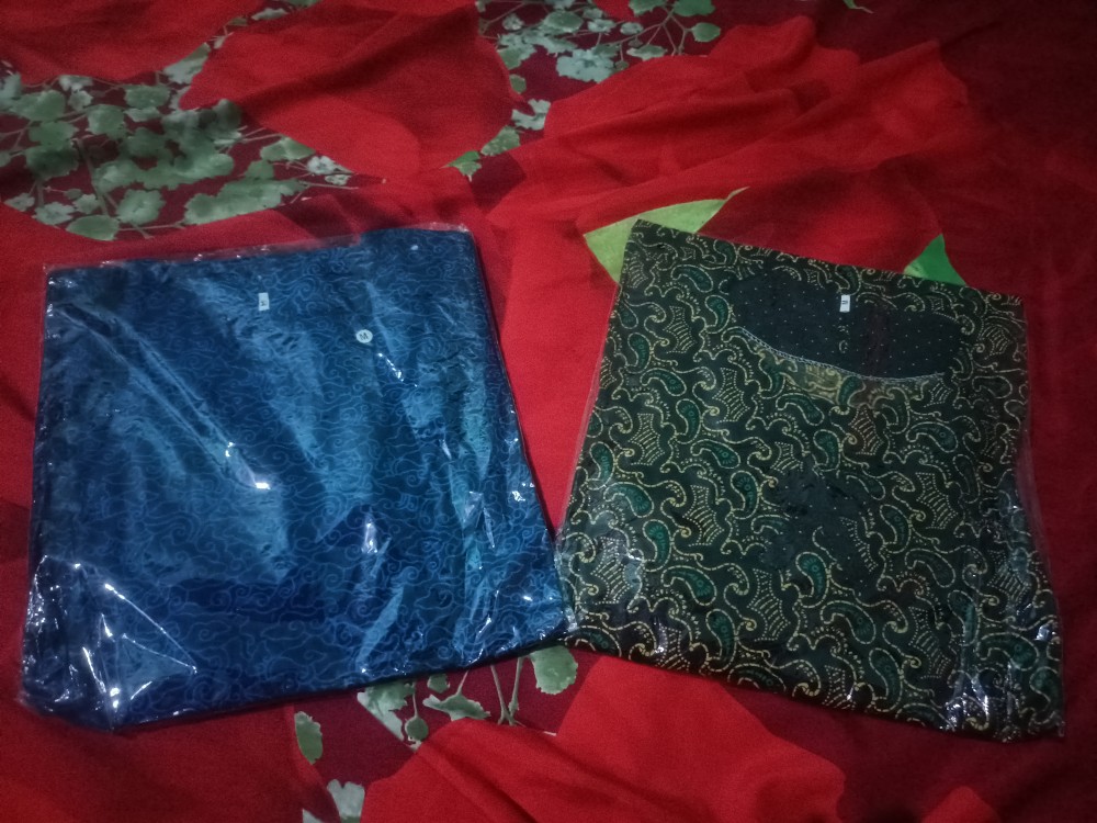 Batik Dolby Dolbi Dobby Doby Tenun Sutra Tulis Katun Atbm Baron Atasan Batik Wanita Sogan Srg307
