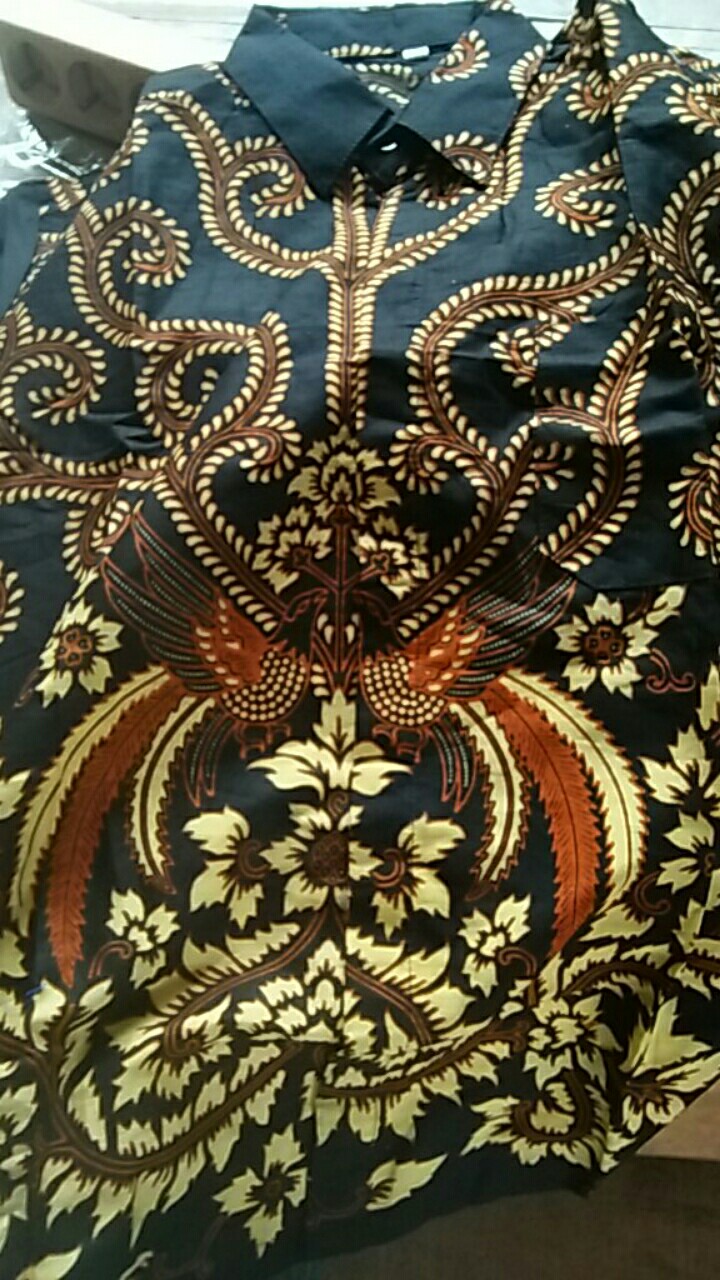 Batik Couple Keluarga Sania Ruffle Ori Ndoro Jowi Dnt Motif Pari Ngadek