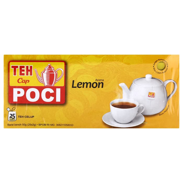 Jual Teh Poci Celup Lemon 25 Kantung Shopee Indonesia 8785